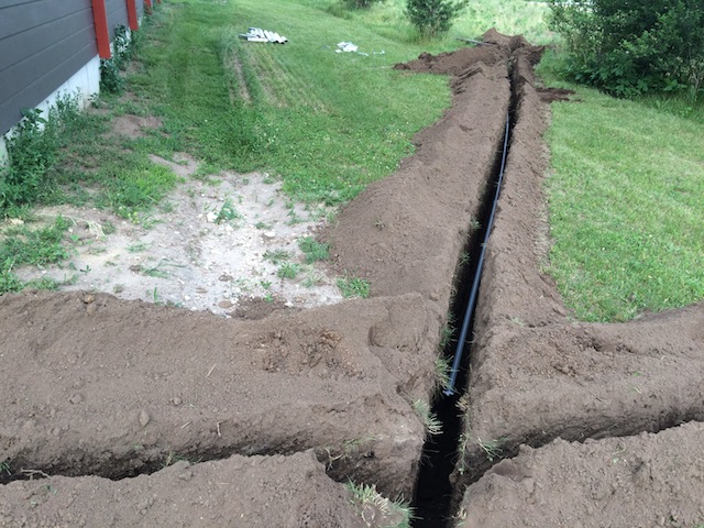 Trencher Work